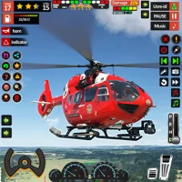 City Helicopter Flying Game 3D